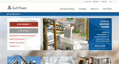 Desktop Screenshot of gulfpower.com